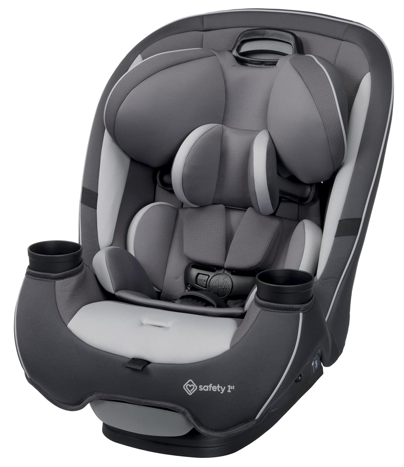Safety 1st Grow and Go All-in-One Slim Convertible Car Seat, Rear Facing, 5-40 lbs, Forward Facing (30–65 lbs), High Back Booster Seat 40-100 pounds