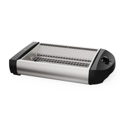 2-Slice Mechanical Toaster - 900W Fast Heating, 3 Heating Turbines, Even Browning, Silver