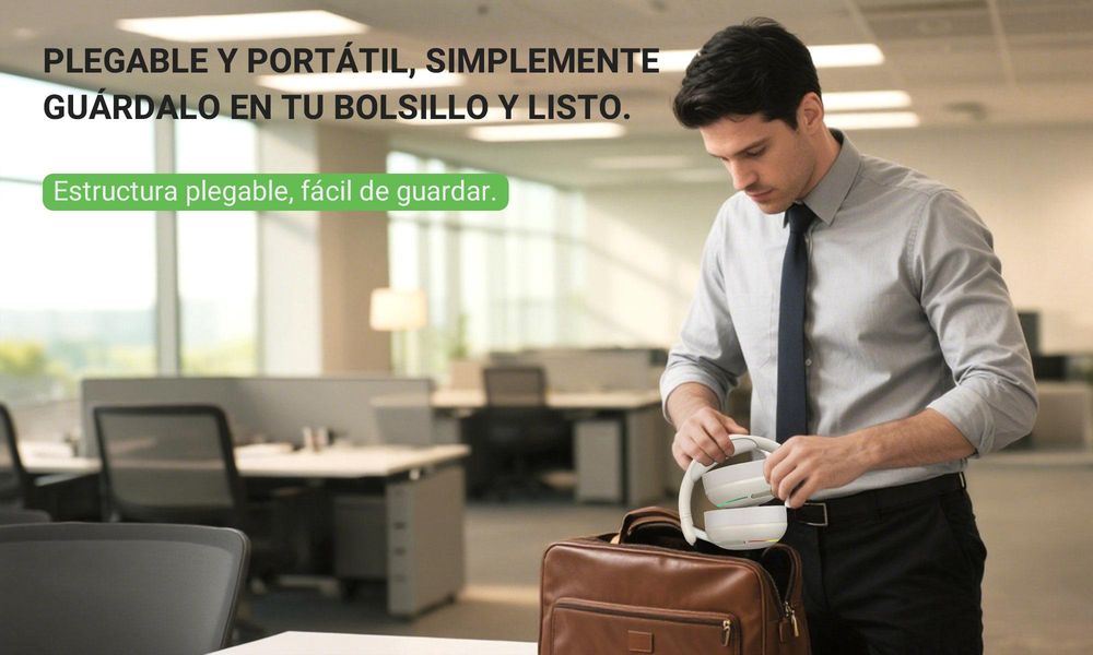 White Wireless Headphones - 400mAh Battery, Bluetooth/FM Radio/AUX 3-in-1, Over-Ear for All-Day Use