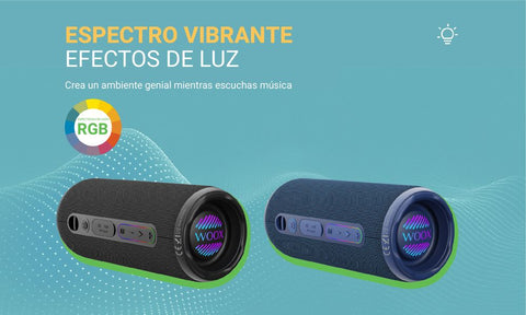 R3254 Portable Bluetooth Speaker - 2200mAh, 16W Stereo Sound, Bluetooth 5.3, 12H Playtime, Bass Enhancement, Black (JL7016C)