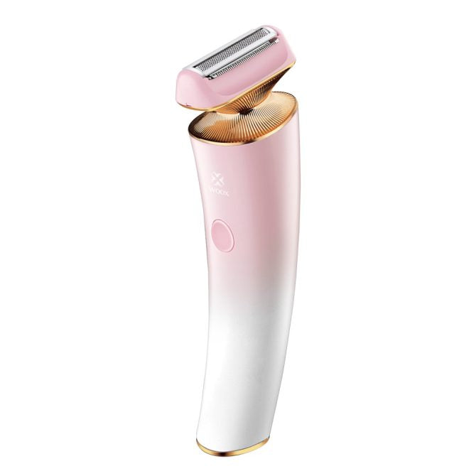 Women's Rechargeable Shaver - 600mAh, USB-C Charging, IPX7 Washable, Dual Floating Blades, Bikini Trimmer, Hypoallergenic