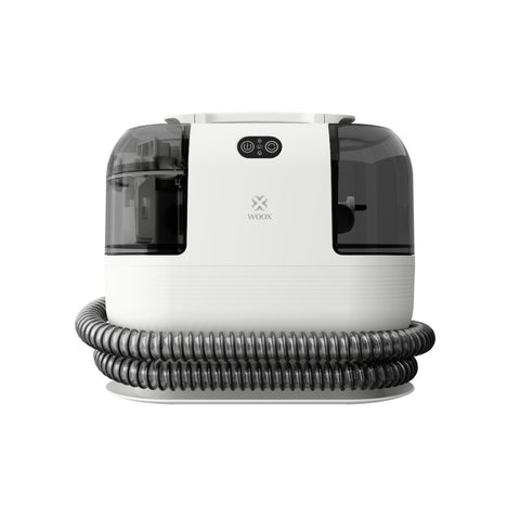 Portable Carpet & Upholstery Cleaner - 500W, 1250ml Clean/750ml Dirty Water Tanks, Deep Cleaning Brush, Handheld Spot Cleaner, White