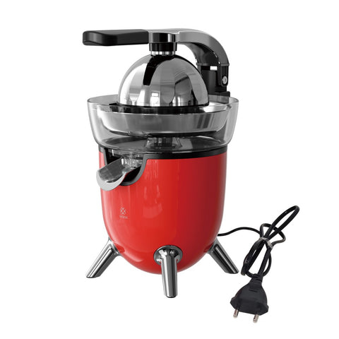 Manual Citrus Juicer - No-Drip Spout, Patented Movable Handle, Heavy-Duty SUS304 & ABS Construction, Easy Squeeze for Oranges & Lemons