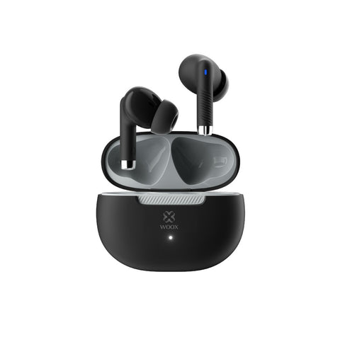 MX0054 TWS Wireless Earbuds - black, Bluetooth 5.4, 55H Playtime, ENC Calls, Fast Charging, IPX5 Waterproof
