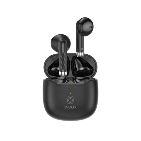 MX0055 TWS Wireless Earbuds - White, Bluetooth 5.4, 50H Playtime, ENC Calls, Fast Charging, IPX5 Waterproof