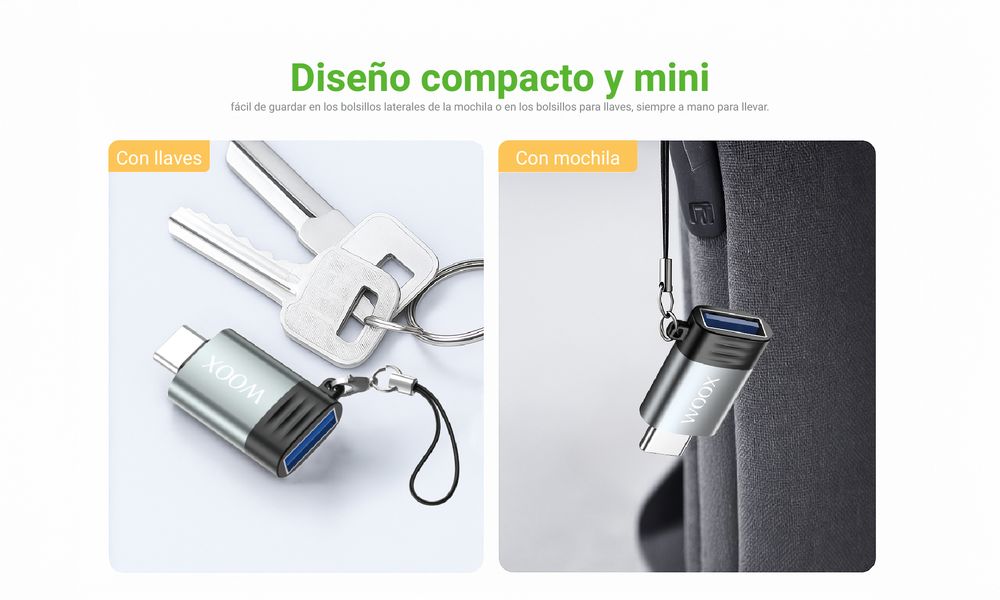 USB-A Female to USB-C Male Adapter - Convert Old Cables to Type-C, OTG Compatible, Data Sync & Charging, Aluminum Shell